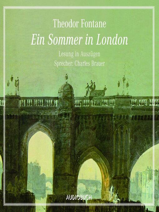 Title details for Ein Sommer in London by Theodor Fontane - Available